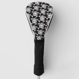 Princess Skull Golf Head Cover