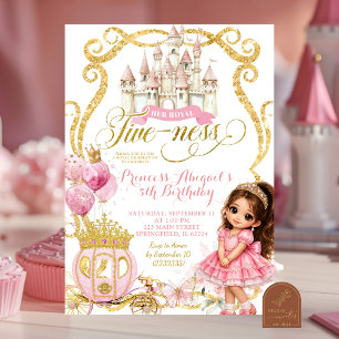Princess Spanish Mexican Royal Fiveness Invitation