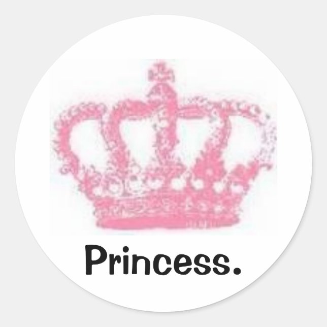 Princess sticker (Front)