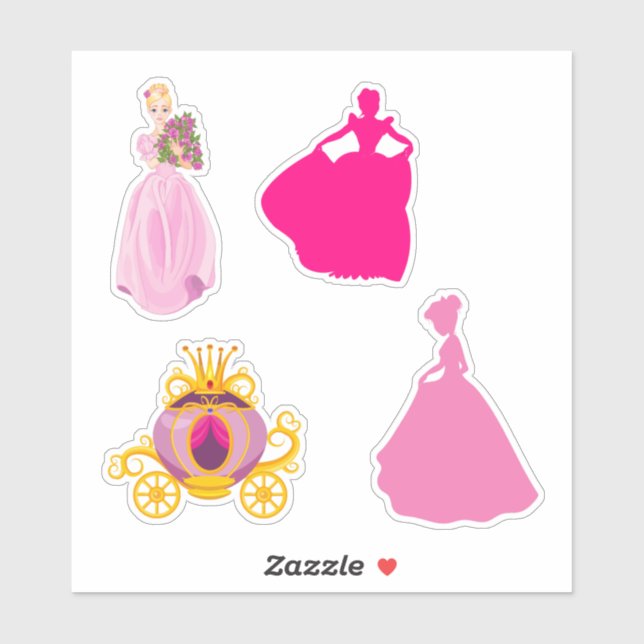 Princess Sticker (Sheet)