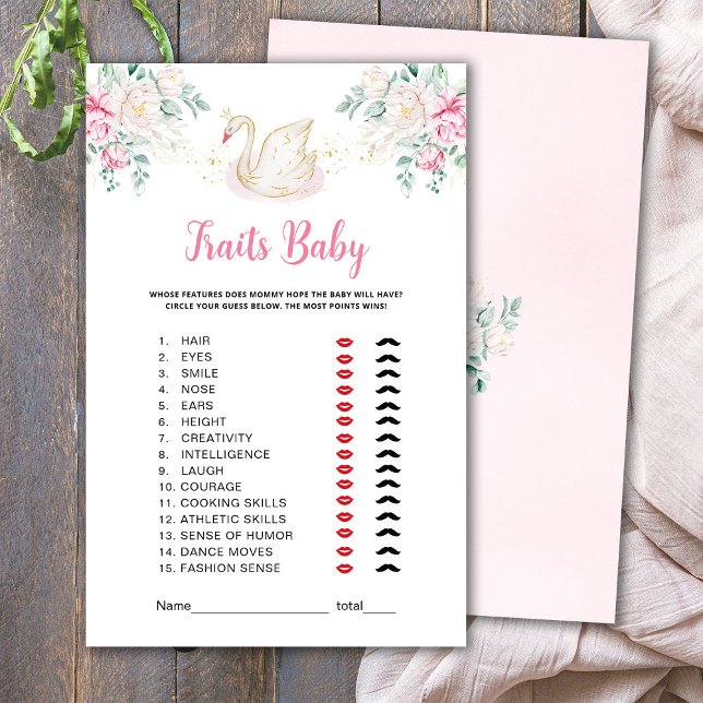 Princess Swan Baby Traits Game (Creator Uploaded)