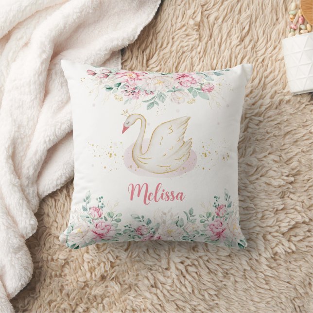 Princess Swan Cushion (Blanket)
