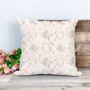 Princess Swan Cushion