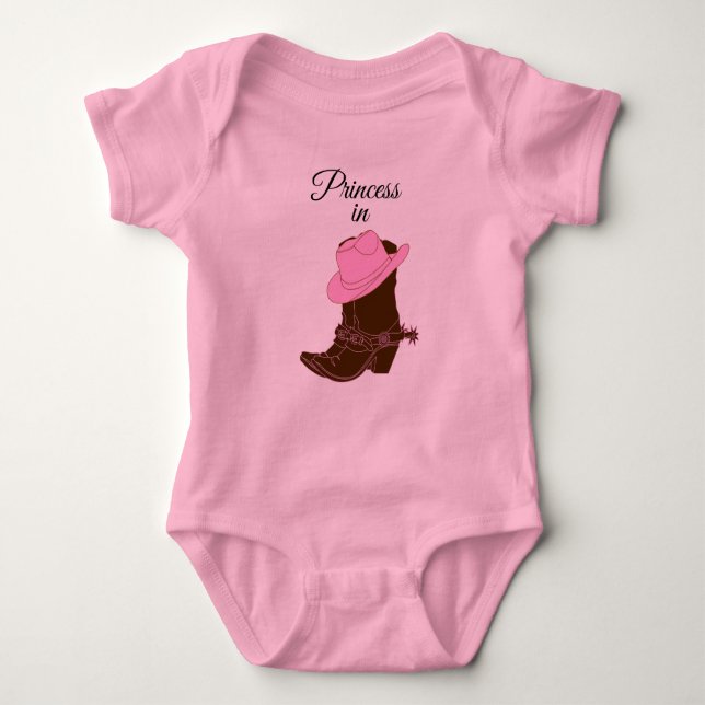 Princess T-shirt bodysuit (Front)