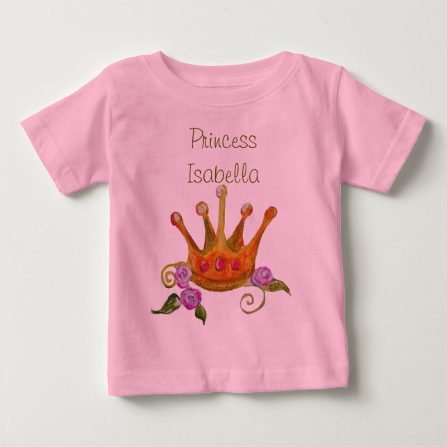 Princess  T-shirt (Customisable) (Front)