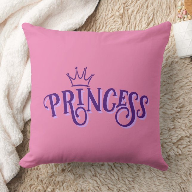 Princess Throw Pillow (Blanket)