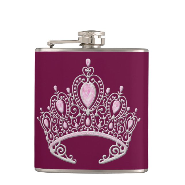 Princess Tiara Flask (Front)