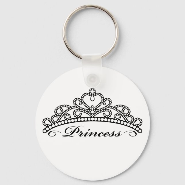 Princess Tiara Keychain (Front)