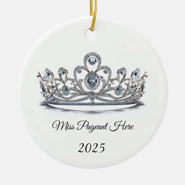 Princess Tiara Ornament (Front)