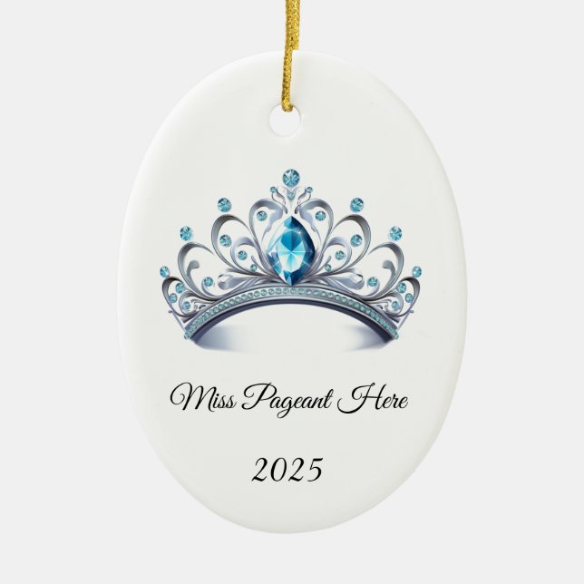 Princess Tiara Ornament (Front)