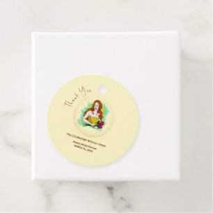 Princess To Queen Bridal Shower Favour Tags