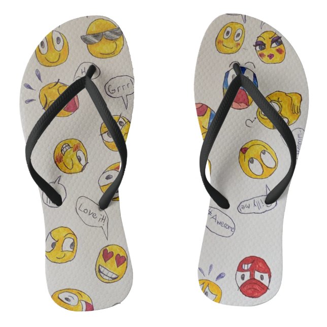 Princess Toytastic Emoji Thongs (Footbed)