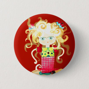 Princess tutu love creepy Kingdom of broken heart 6 Cm Round Badge