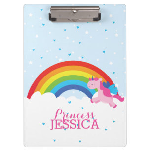 Princess Unicorn Clipboard