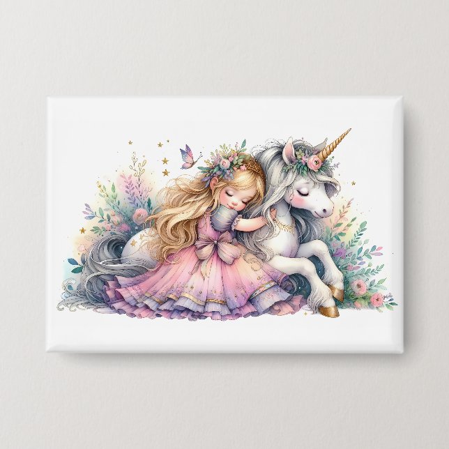 Princess Unicorn Pastel Fairytale Fantasy (Front)