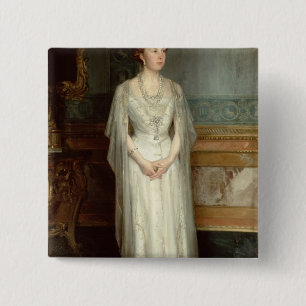 Princess Victoria Eugenie, Queen of Spain 15 Cm Square Badge