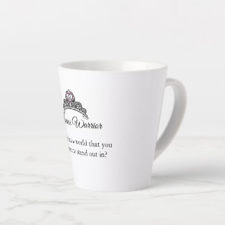 Princess Warrior Mug - Why fit into a world ...