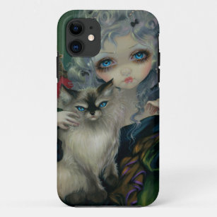 "Princess with a Ragdoll Cat" iPhone 5 Case