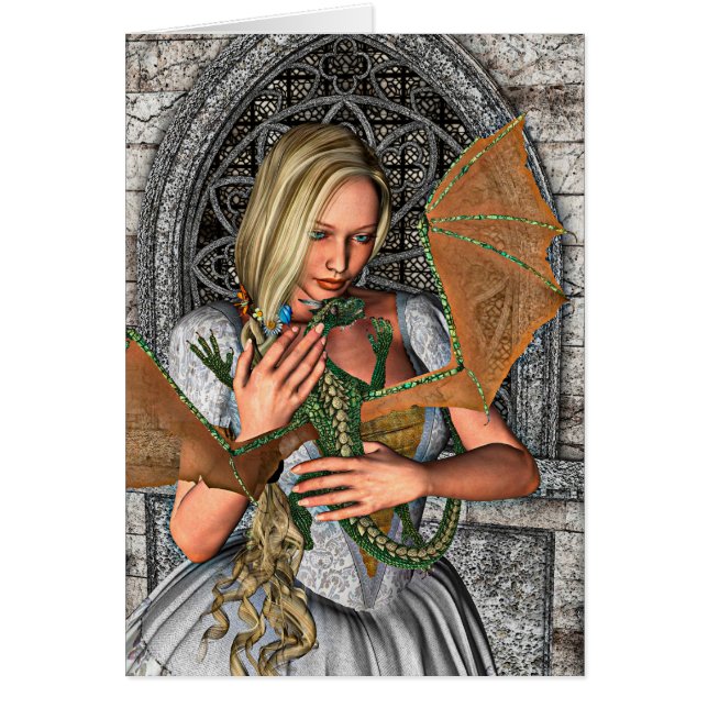 Princess with Dragon (Front)