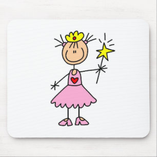 Princess With Wand Mouse Pad