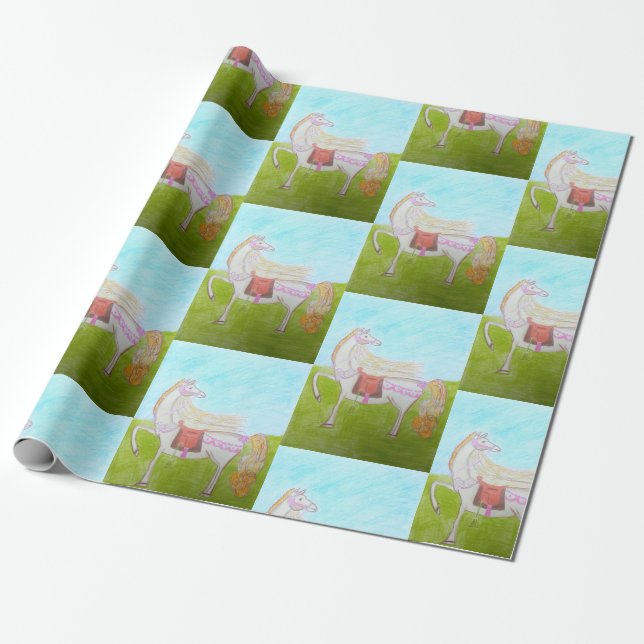 Princess - Wrapping Paper (Unrolled)