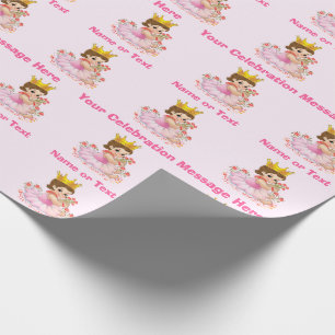 Princess Wrapping Paper, Your Occasion and Name Paper