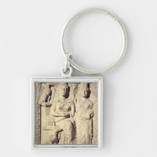 Princess Zenobia  and a female companion Key Ring