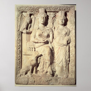 Princess Zenobia and a female companion Poster