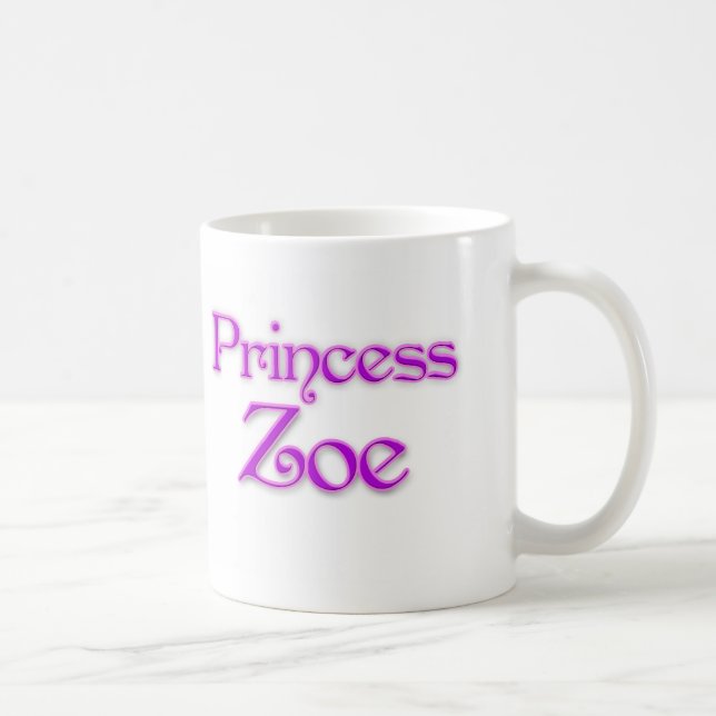 Princess Zoe Coffee Mug (Right)