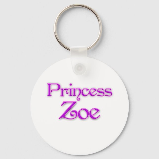 Princess Zoe Key Ring (Front)