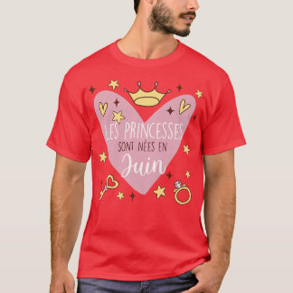 Princesses Are Born In February T-Shirt