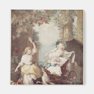 Princesses Mary , Sophia and Amelia Magnet