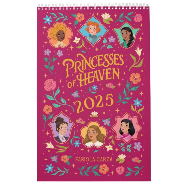 Princesses of Heaven™ Customisable Calendar (Cover)