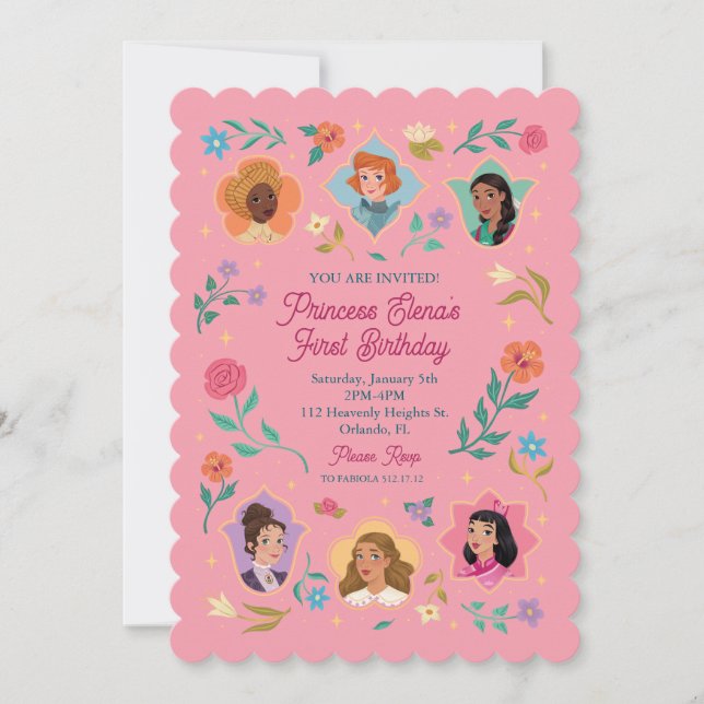 Princesses of Heaven™ Party Invitations (Front)