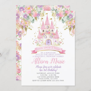 Princess's Birthday Invitation