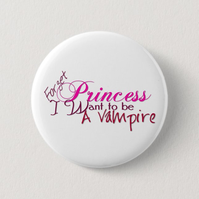 princessvamp 6 cm round badge (Front)