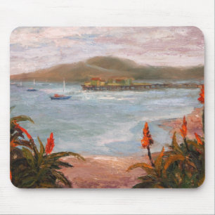 Princeton Harbour in Fog Mouse Pad