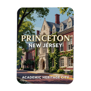 Princeton New Jersey Ivy League Travel Magnet