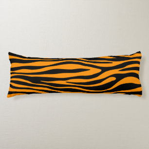 Princeton Orange Zebra Print Body Cushion