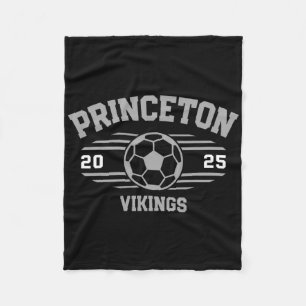 Princeton Vikings Soccer Ll 2025 Fleece Blanket