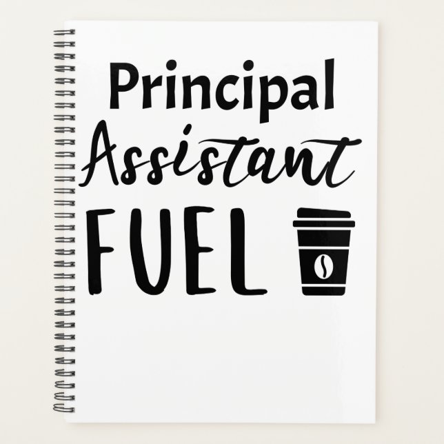 Principal assistant fuel funny coffee planner (Front)