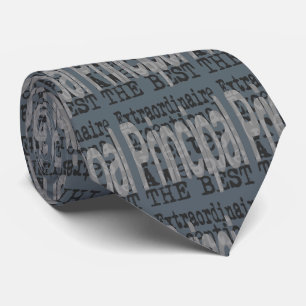 Principal Extraordinaire Tie