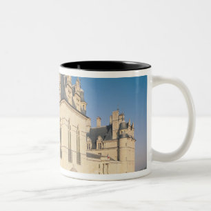 Principal facade and the south facade Two-Tone coffee mug