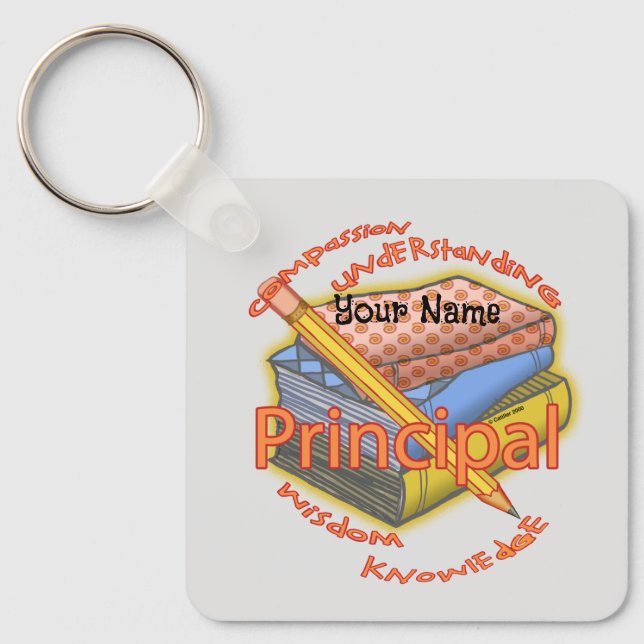 Principal Motto  Key Ring (Front)
