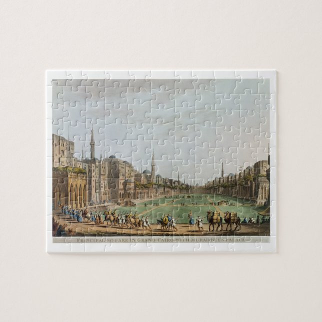 Principal Square in Grand Cairo, with Murad Bey's Jigsaw Puzzle (Horizontal)