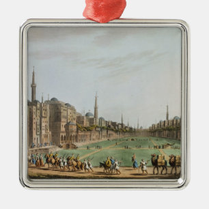 Principal Square in Grand Cairo, with Murad Bey's Metal Tree Decoration