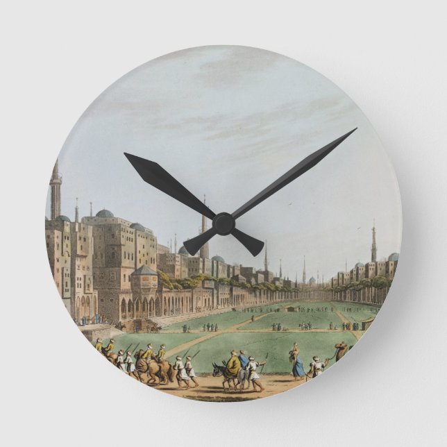 Principal Square in Grand Cairo, with Murad Bey's Round Clock (Front)