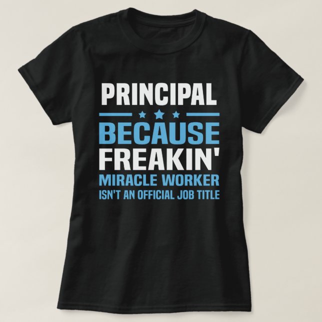 Principal T-Shirt (Design Front)
