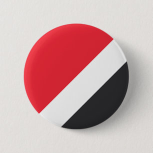 Principality of Sealand Flag 6 Cm Round Badge