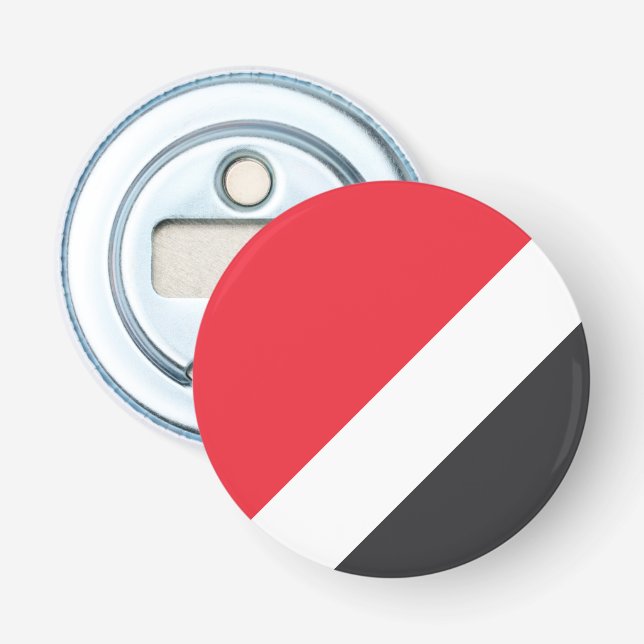 Principality of Sealand Flag Bottle Opener (Front)